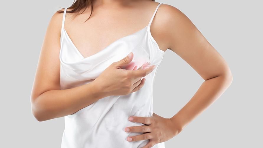Разпознайте симптомите на ранен стадий на рак на гърдата и как да го откриете