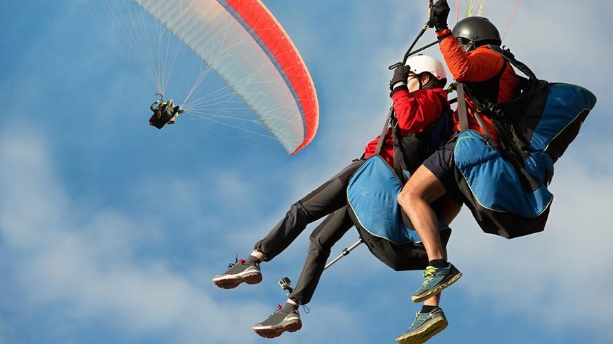 Yamaç paraşütü, ilham kaynağı olabilecek adrenalin pompalayan bir spordur.