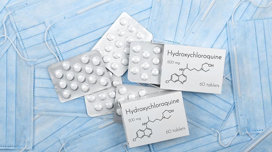 Hidroksiklorokin, sıtmayı tedavi etmek ve önlemek için kullanılan bir ilaçtır.